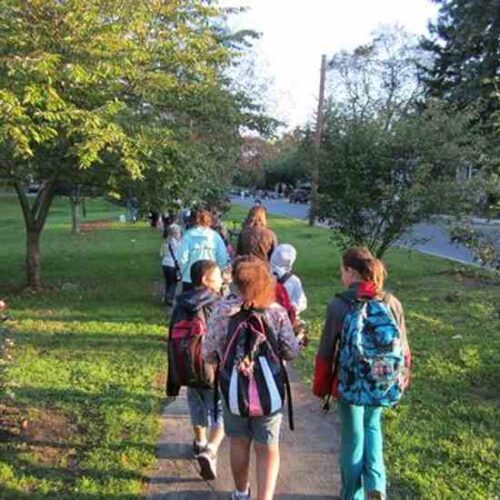 Study Reveals More Children Are Walking to School